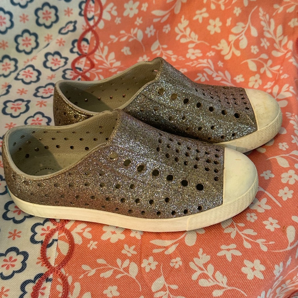 Glitter Slip-On Kids Shoes